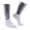 Bonny Silver Mantar Önleyici Parmaklı Patik Gümüş Çorap - Thumbnail (4)